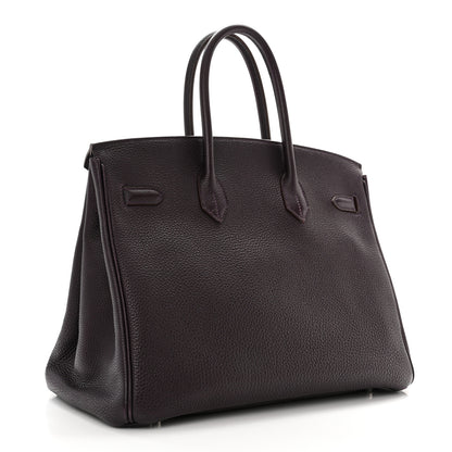 Hermes Togo BIRKIN 35 Raisin 3 of 13
