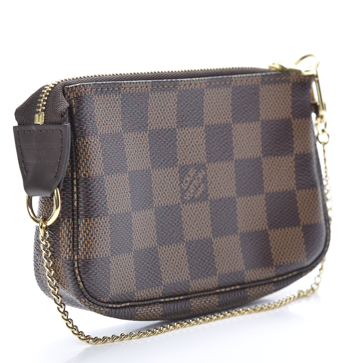 Louis Vuitton Damier Ebene Mini Pochette Accessories 3 of 7