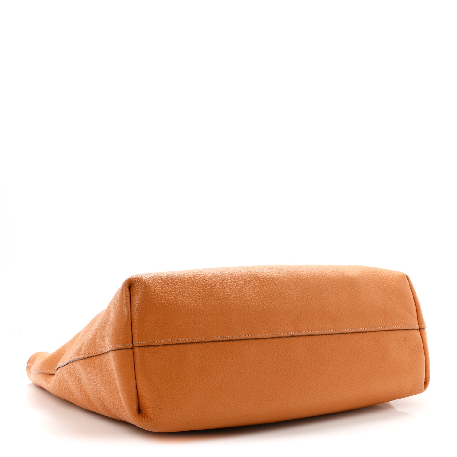 Prada Vitello Daino Shopping Tote Ambra 4 of 11
