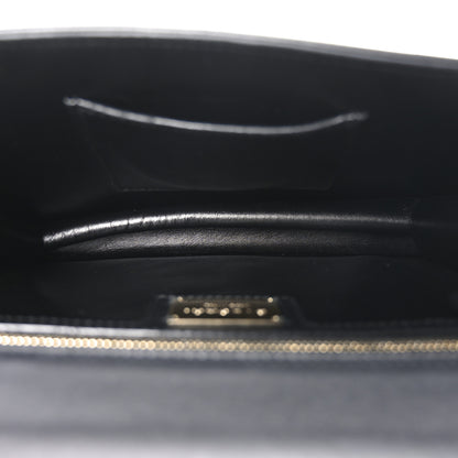 Bulgari Nappa Quilted Serpenti Forever Diamond Blast Shoulder Bag Black Pink 5 of 9