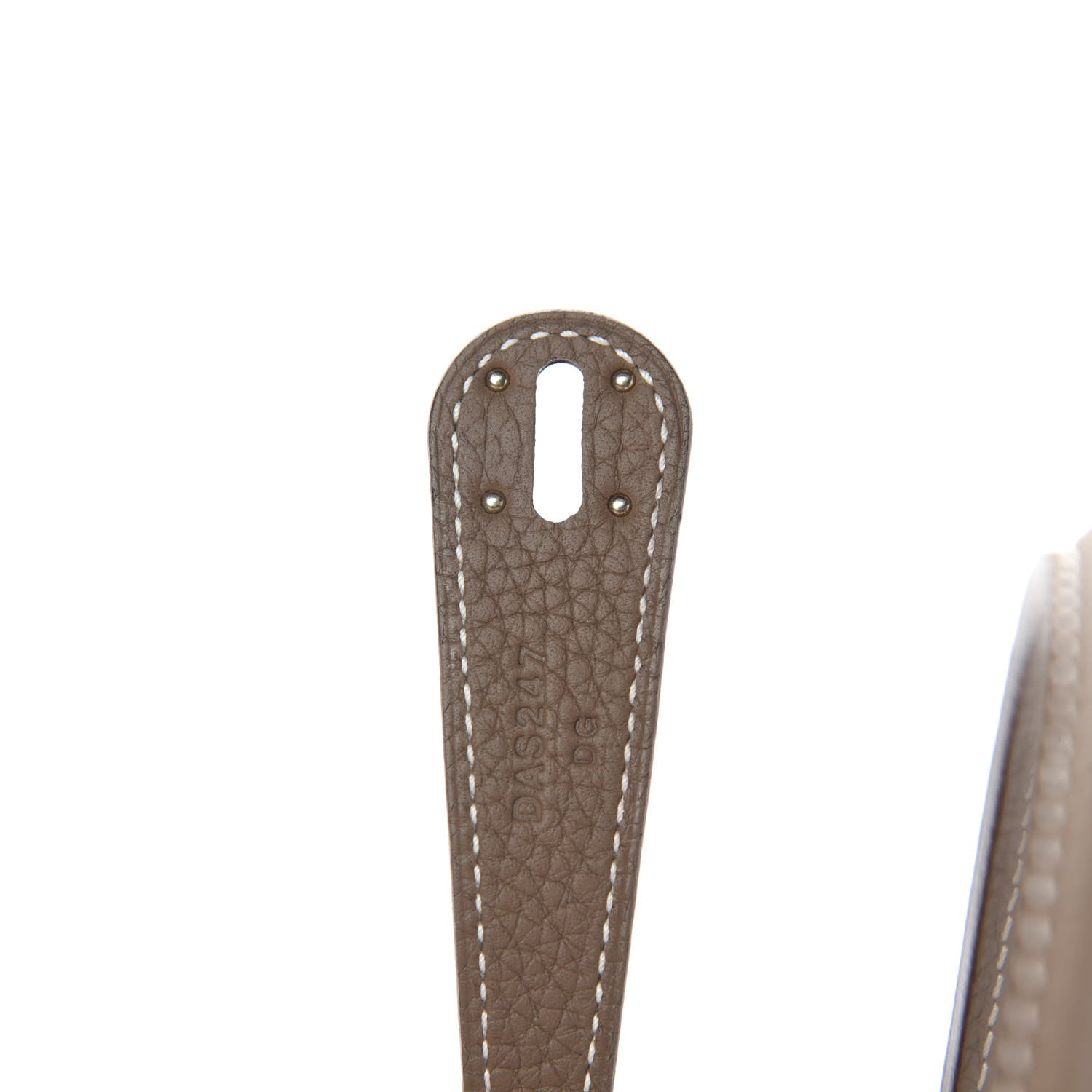 Hermes Taurillon Clemence Lindy 30 Etoupe 7 of 11
