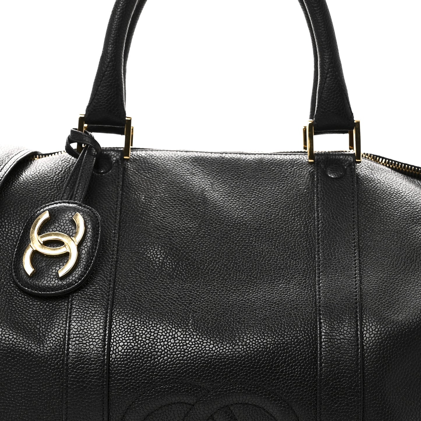 Caviar Timeless CC Duffel Bag Black