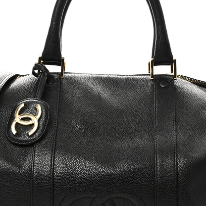 Chanel Caviar Timeless CC Duffel Bag Black 7 of 9