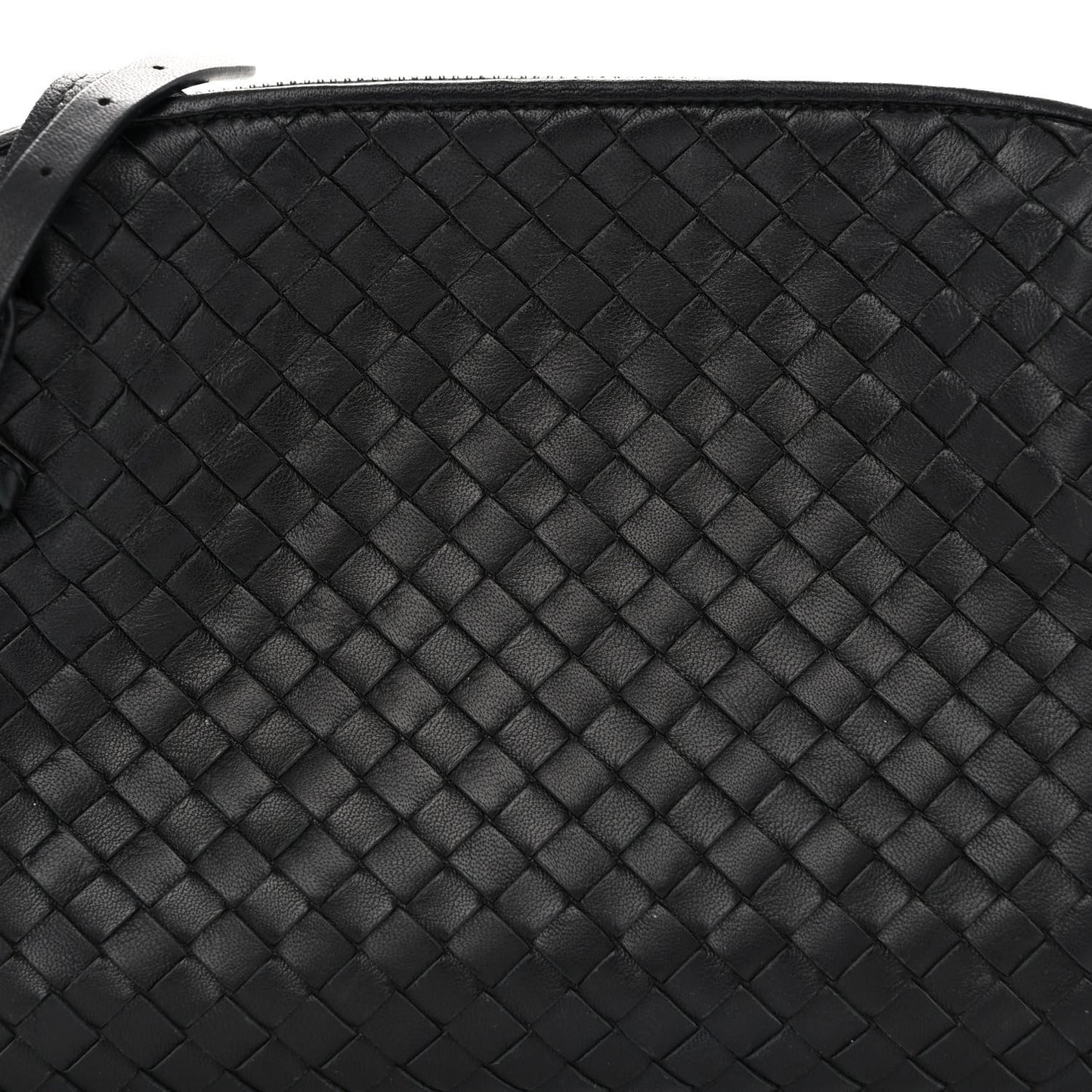Nappa Intrecciato Nodini Bag Black