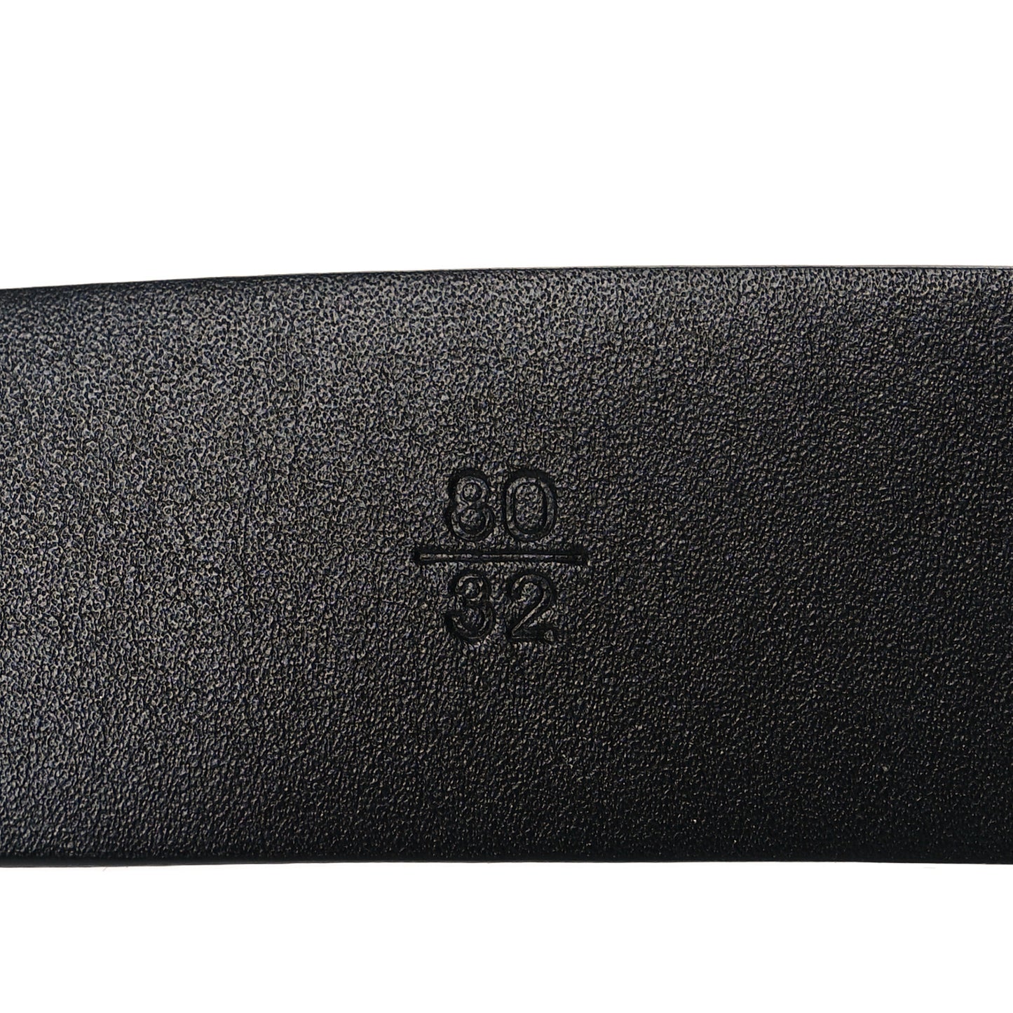 Calfskin Chain Belt 80 32 Black
