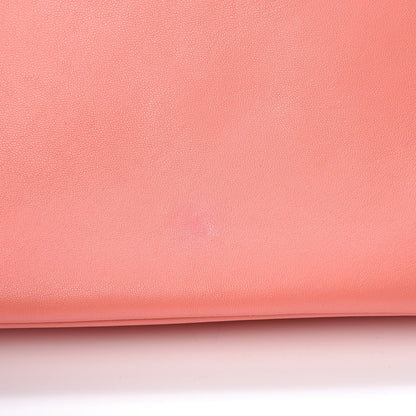 Celine Lambskin Small Trio Crossbody Bag Lipstick 10 of 13