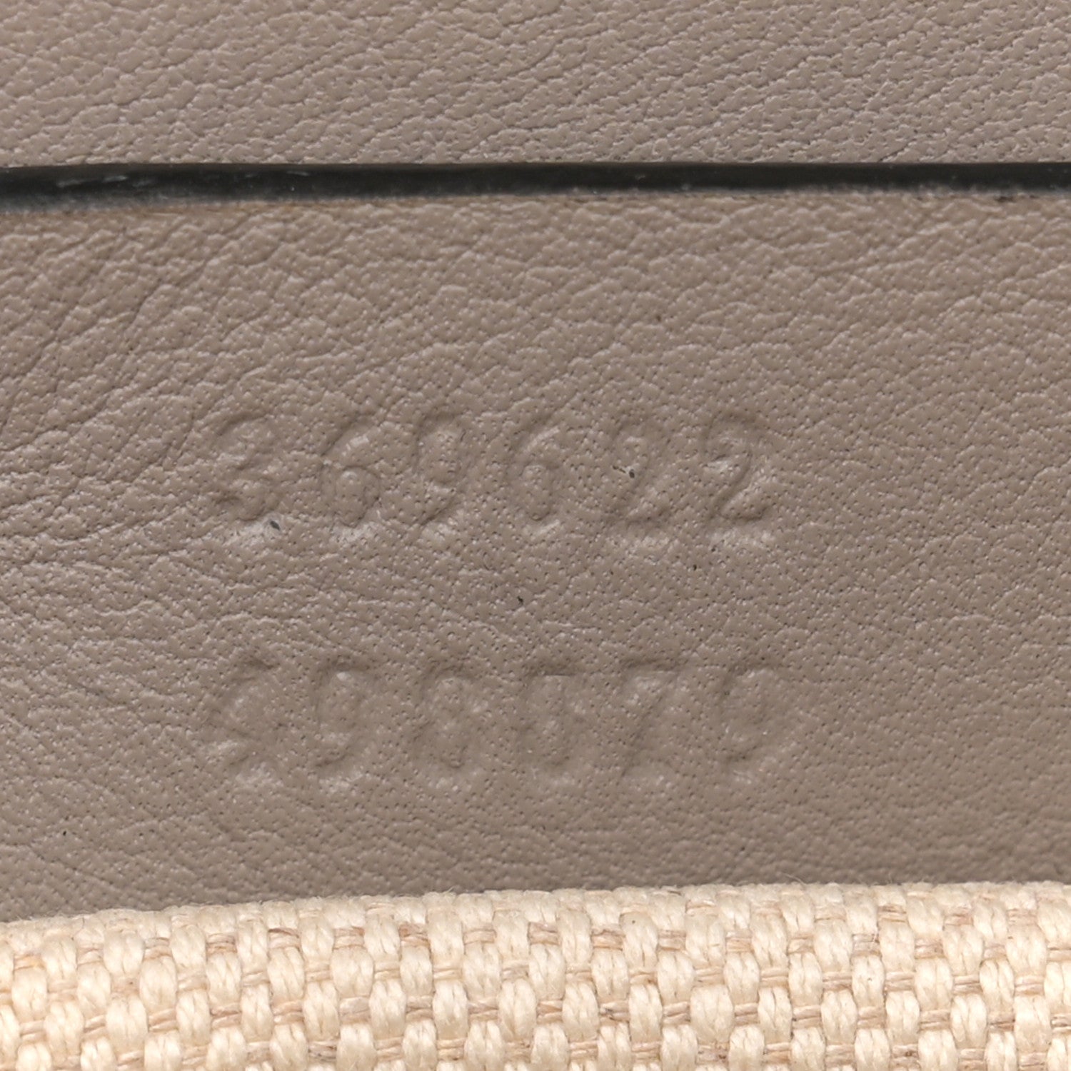 Gucci Guccissima Mini Emily Chain Shoulder Bag Storm Grey 7 of 15