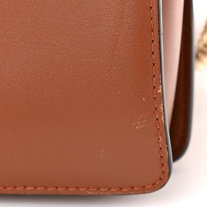 Chloe Suede Calfskin Small Faye Shoulder Bag Tobacco 11 of 15
