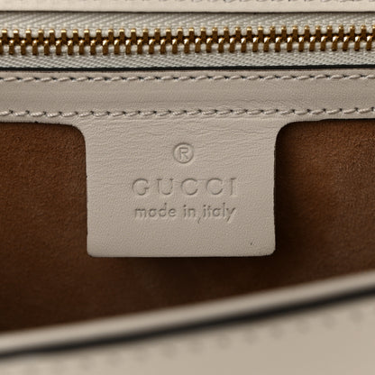 Gucci Calfskin Small Sylvie Shoulder Bag Off White 6 of 10