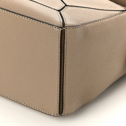 Loewe Grained Calfskin Small Puzzle Bag Sand Mink 8 of 8