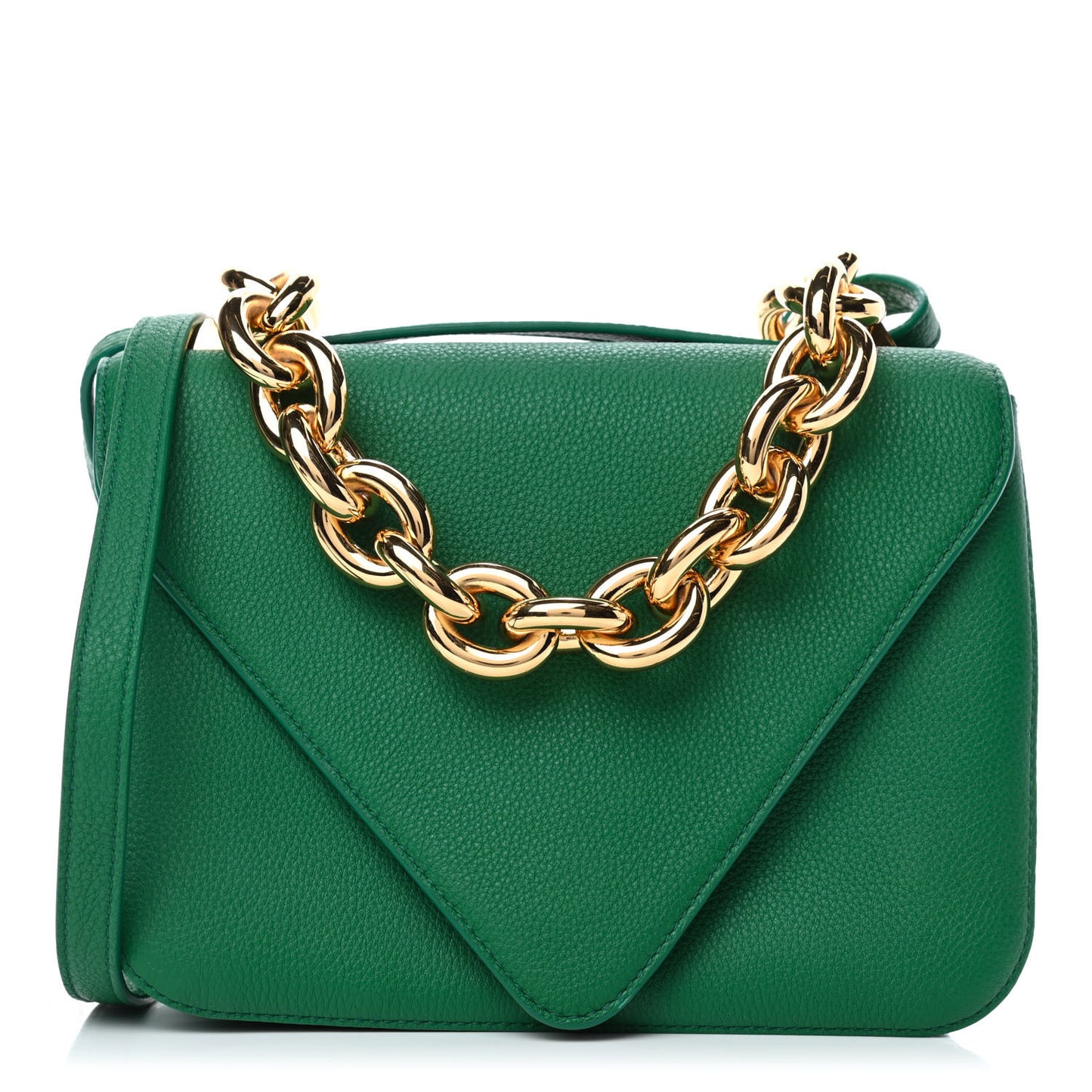 Calfskin Mount Envelope Bag Jungle