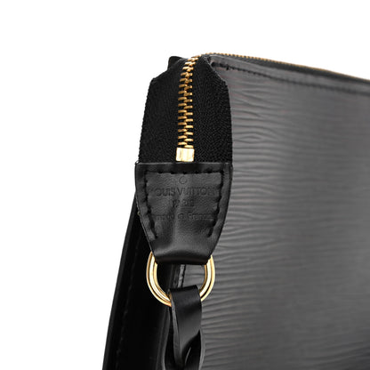 Louis Vuitton Epi Pochette Accessories 24 Black 6 of 11