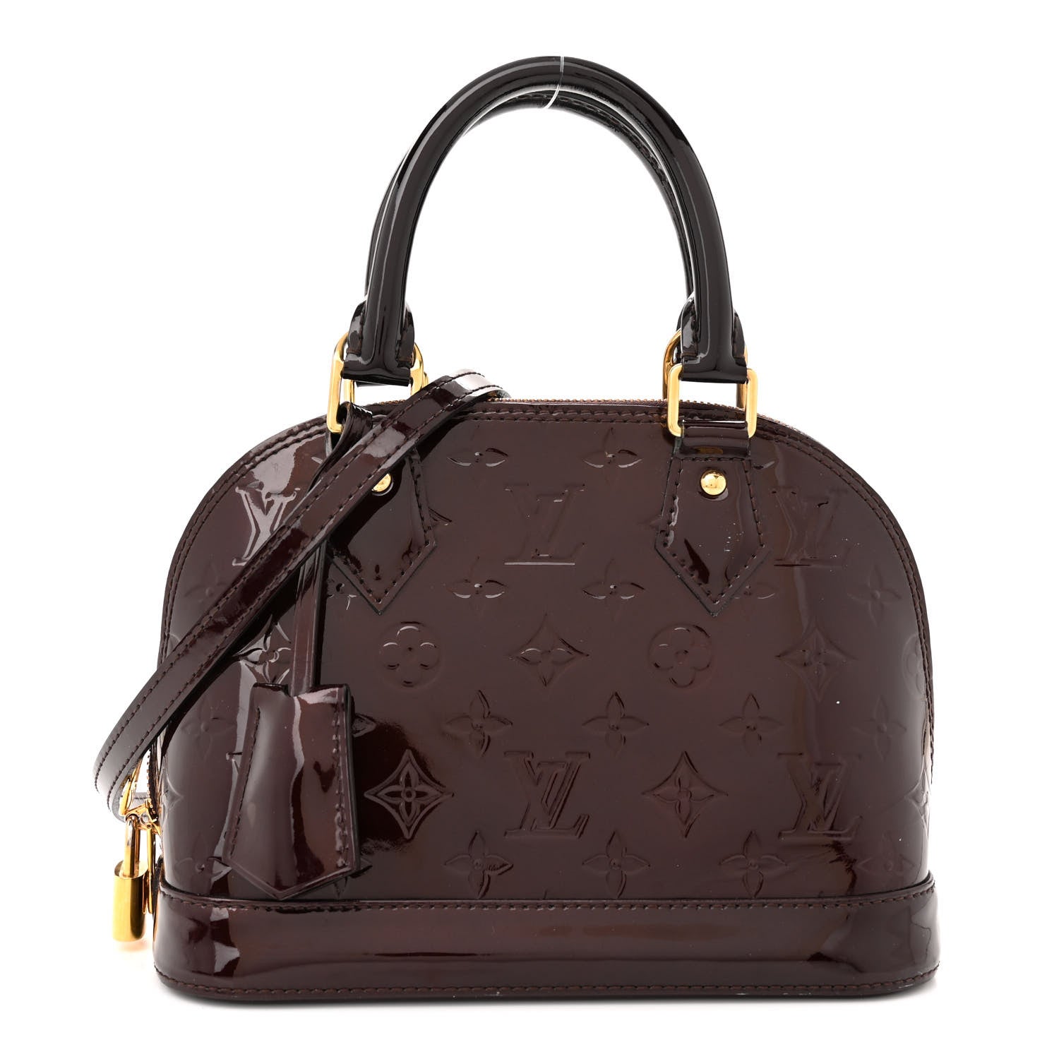 Louis Vuitton Vernis Alma BB Amarante 1 of 13