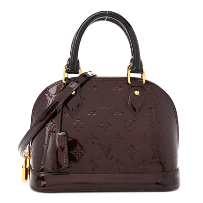Louis Vuitton Vernis Alma BB Amarante 1 of 13