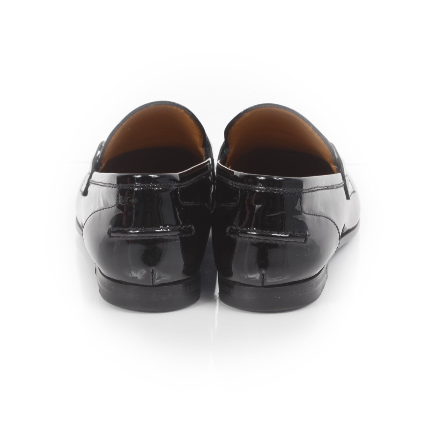 Patent Leather Horsebit Loafers 36.5