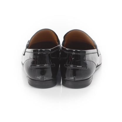 Gucci Patent Leather Horsebit Loafers 36.5 3 of 10