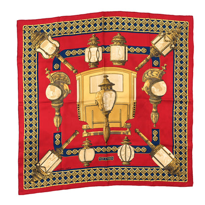 Hermes Silk Feux de Route Scarf 90 1 of 3
