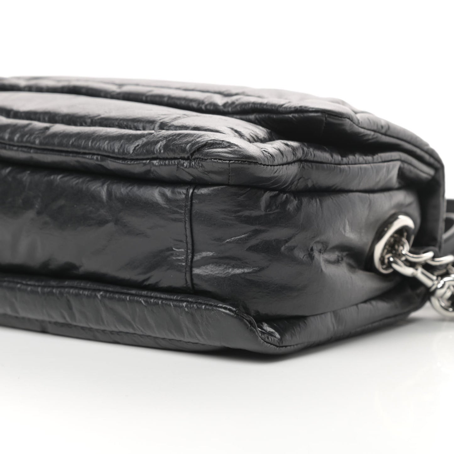 Lambskin The Pillow Bag Black