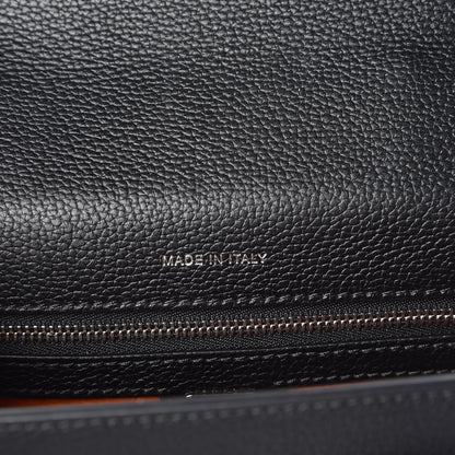 MCM Grained Calfskin Small Patricia Satchel Black 6 of 8