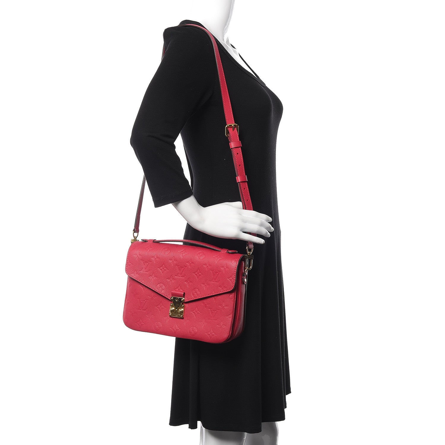 Louis Vuitton Empreinte Pochette Metis Freesia 2 of 10