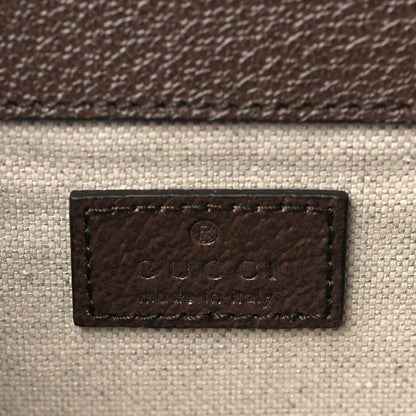 Gucci Monogram Jumbo GG Textured Dollar Calfskin Embroidered Small Dionysus Shoulder Bag Camel Ebony New Acero Multicolor 6 of 8