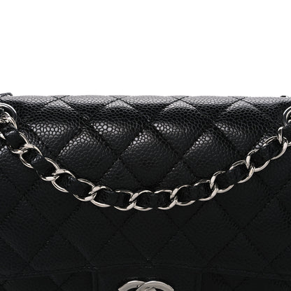 Chanel Caviar Quilted Small Double Flap Black 8 of 12