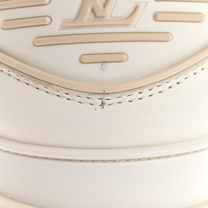 Louis Vuitton Calfskin Mens LV Trainer Maxi Sneakers 11 White 11 of 13