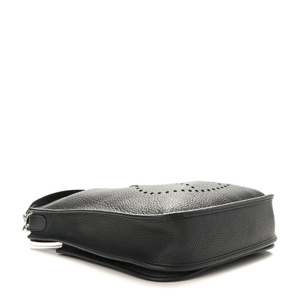 Hermes Taurillon Clemence Evelyne III PM Black 4 of 9