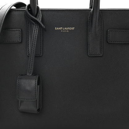 Saint Laurent Calfskin Nano Sac De Jour Black 8 of 10