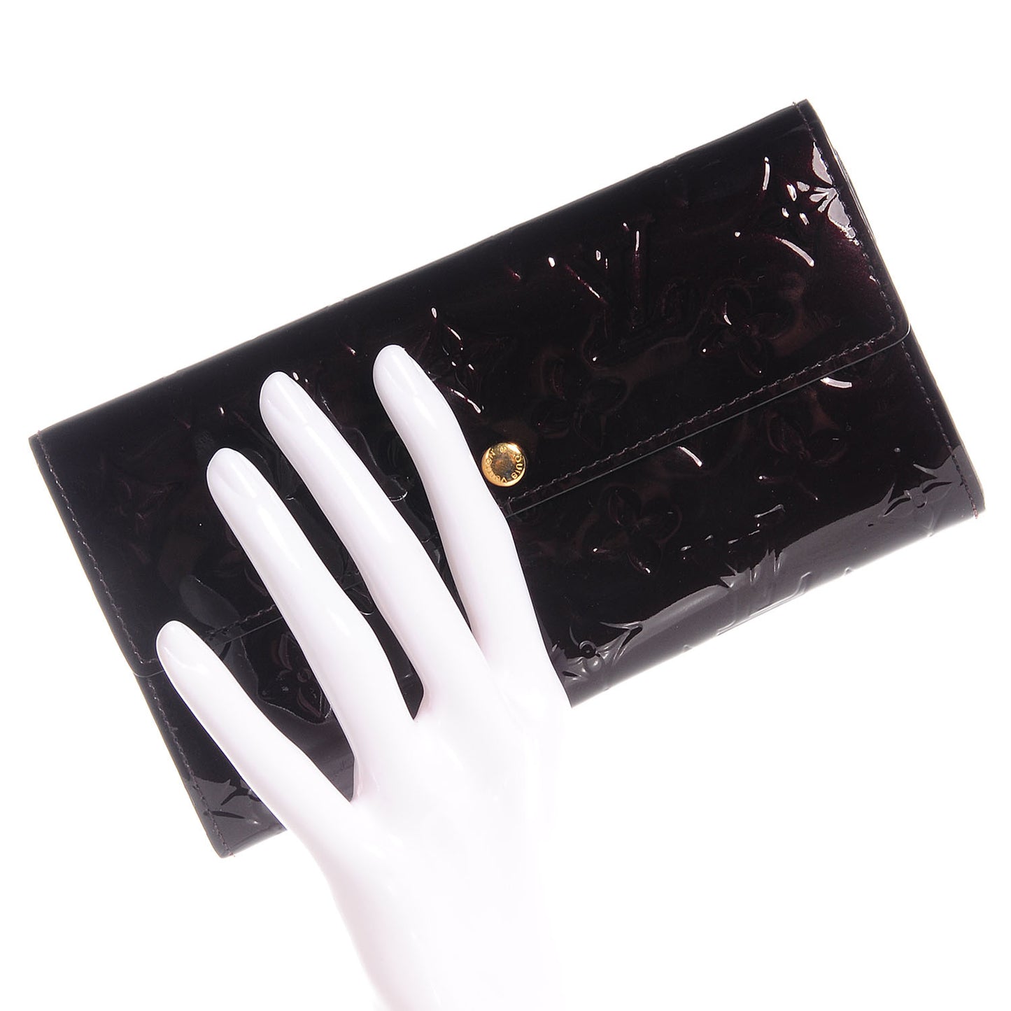Vernis Sarah Wallet Amarante