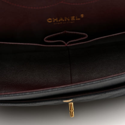 Chanel Caviar Quilted Jumbo Double Flap Black 5 of 10