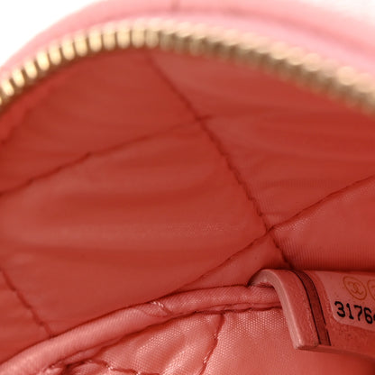 Chanel Caviar Quilted Large Vanity Pouch Pink 8 of 9