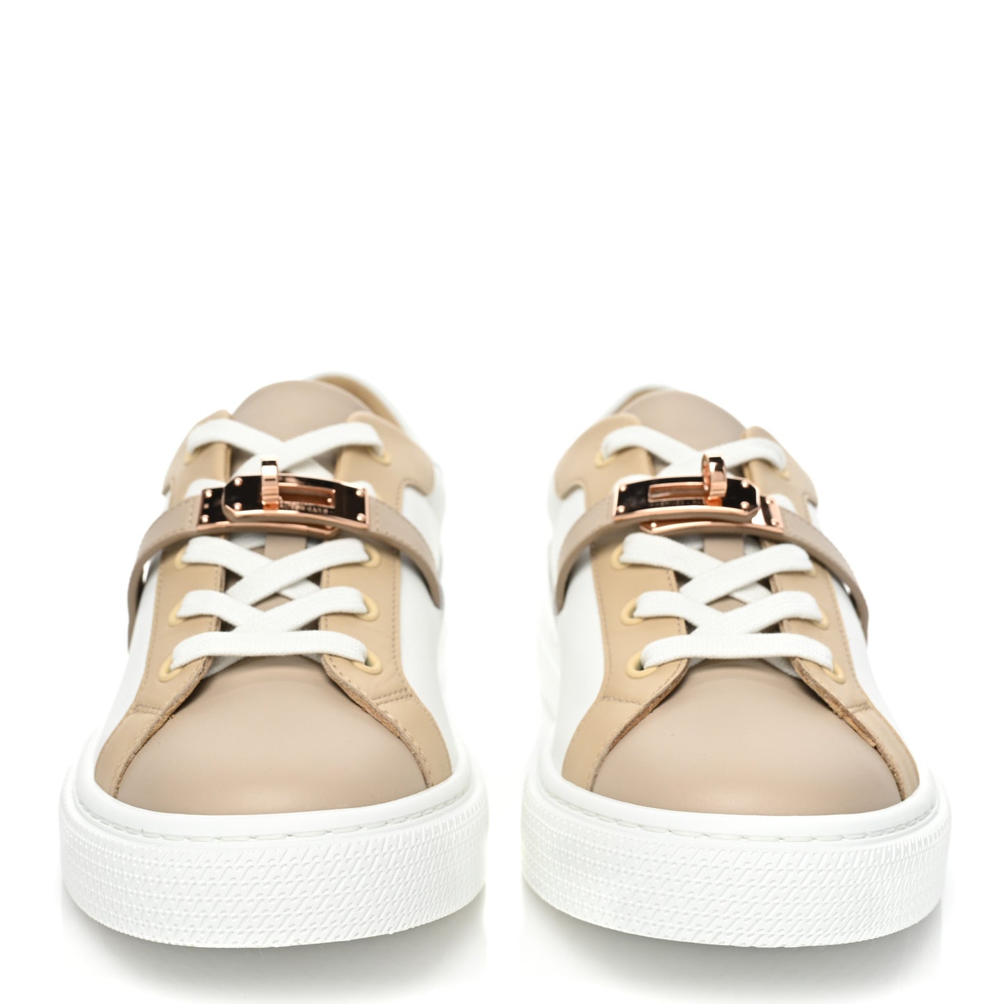 Calfskin Day Sneakers 38.5 Multicolor White
