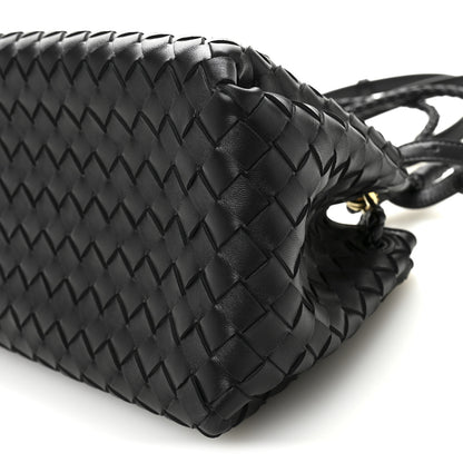 Bottega Veneta Nappa Intrecciato Medium Parachute Shoulder Bag Black 9 of 9