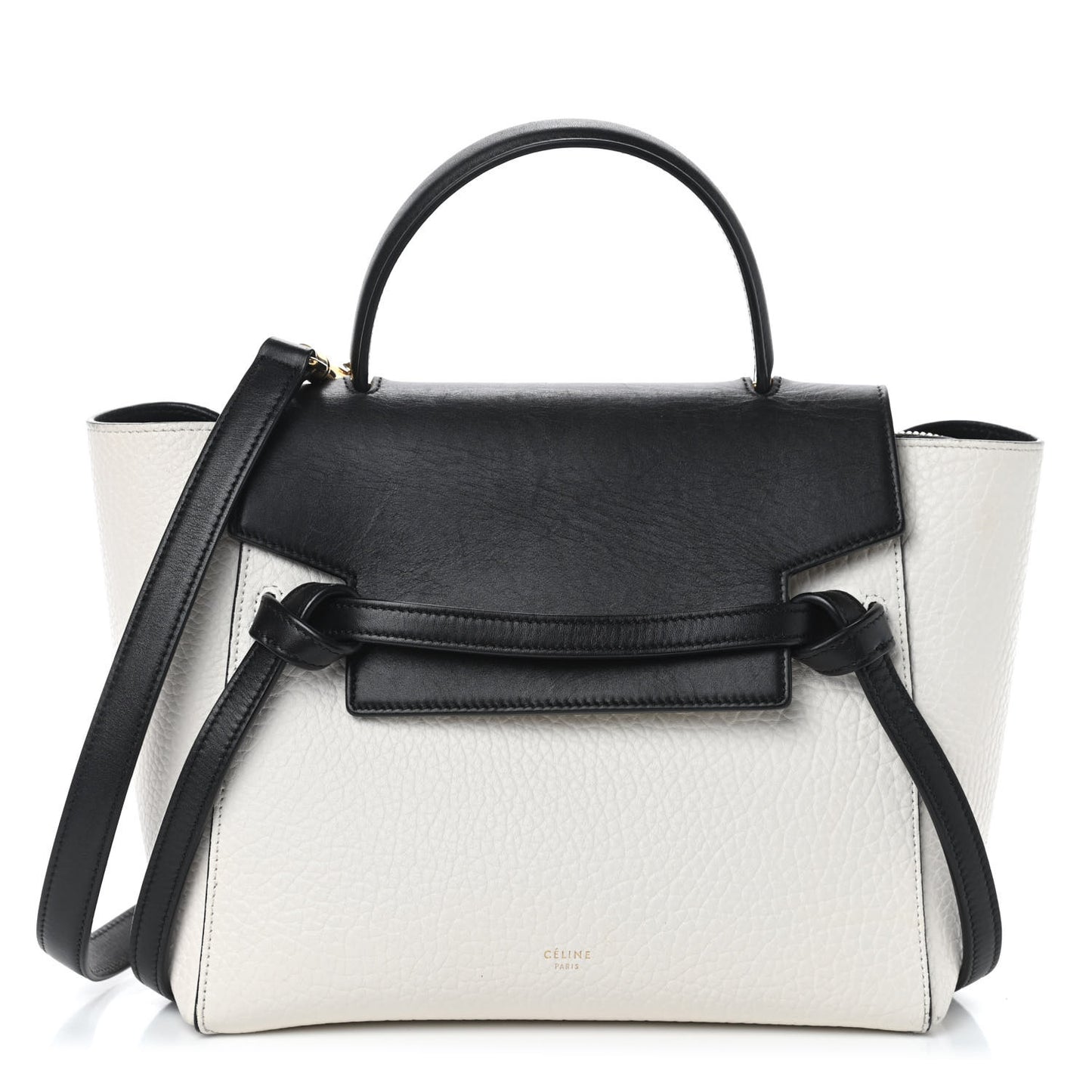 Bullhide Micro Belt Bag Black White