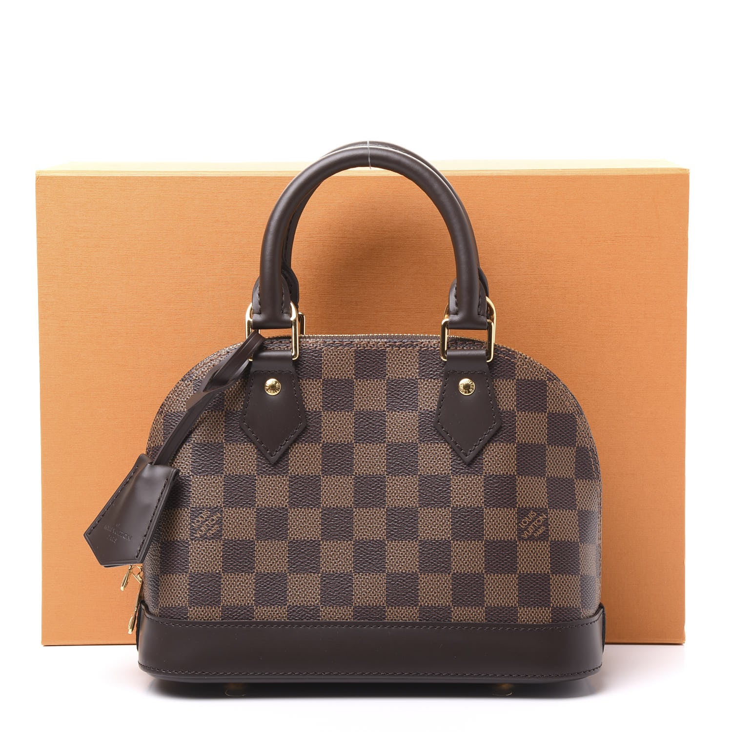 Louis Vuitton Damier Ebene Alma BB 9 of 9