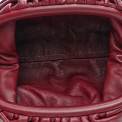 Bottega Veneta Butter Calfskin The Mini Pouch Bordeaux 5 of 10