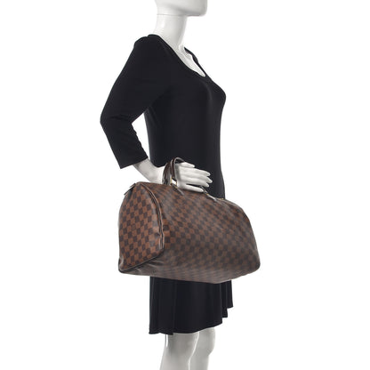 Louis Vuitton Damier Ebene Speedy 35 2 of 16