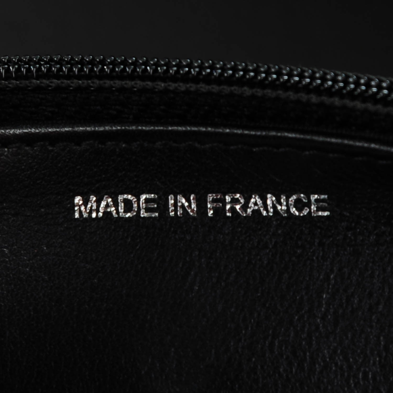 Chanel Caviar Timeless CC Wallet On Chain WOC Black 7 of 8