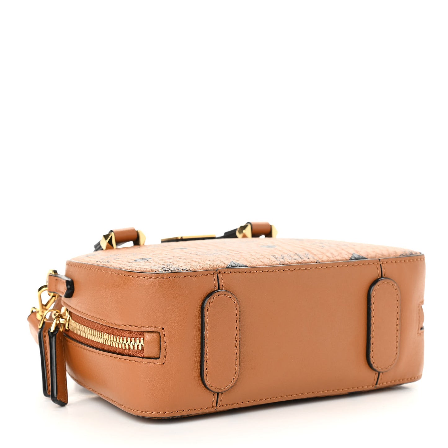 Visetos Essential Small Disco Tote Cognac