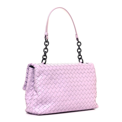 Bottega Veneta Nappa Intrecciato Small Olimpia Bag Parme 3 of 14