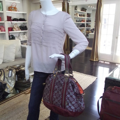 Louis Vuitton Monogram Aviator Bag Bordeaux LTD ED 2 of 9