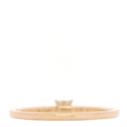 Cartier 18K Yellow Gold Diamond Etincelle De Cartier Engagement Ring 57 8 3 of 6