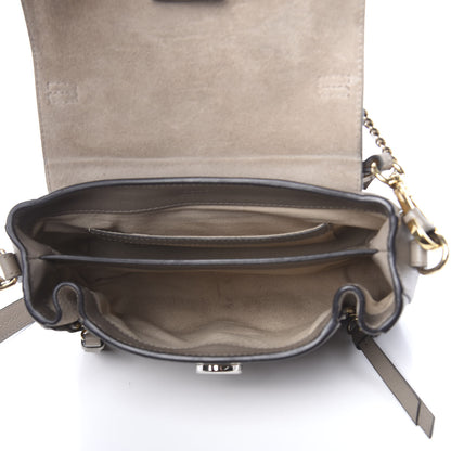 Chloe Calfskin Mini Faye Day Shoulder Bag Motty Grey 6 of 12