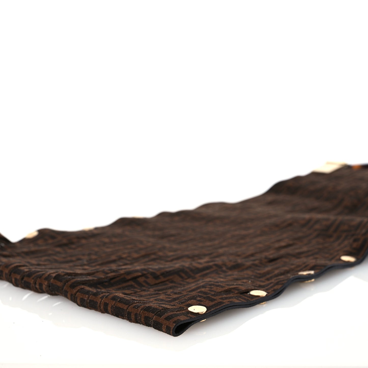 Suede Plexiglass FF Mesh Fendi Sunny Tote Bag Sigaro Moro