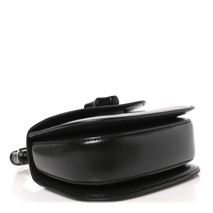 Gucci Boarded Dyana Lux Calfskin Web Monochrome Mini Bamboo 1947 Top Handle Bag Black 4 of 7