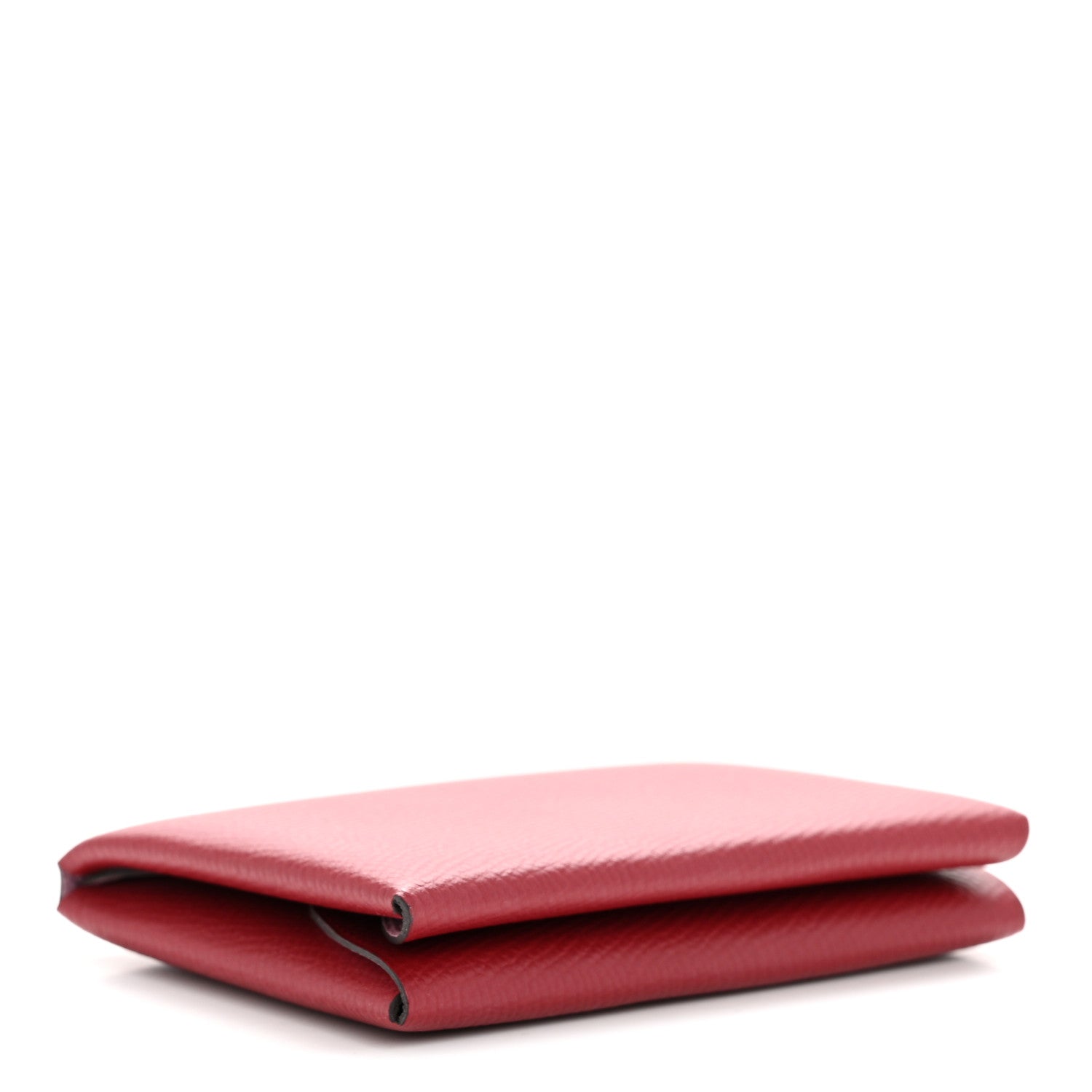 Hermes Epsom Verso Calvi Duo Card Case Rouge Grenat Mauve Sylvestre 4 of 8