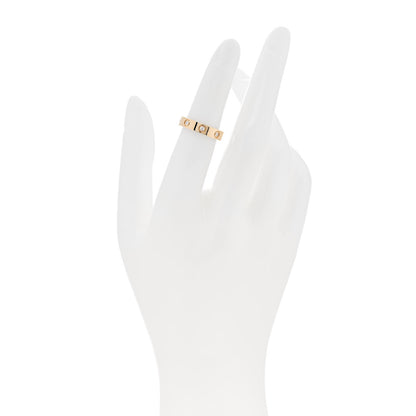 Cartier 18K Yellow Gold 8 Diamond 4mm LOVE Wedding Band Ring 49 5 2 of 5