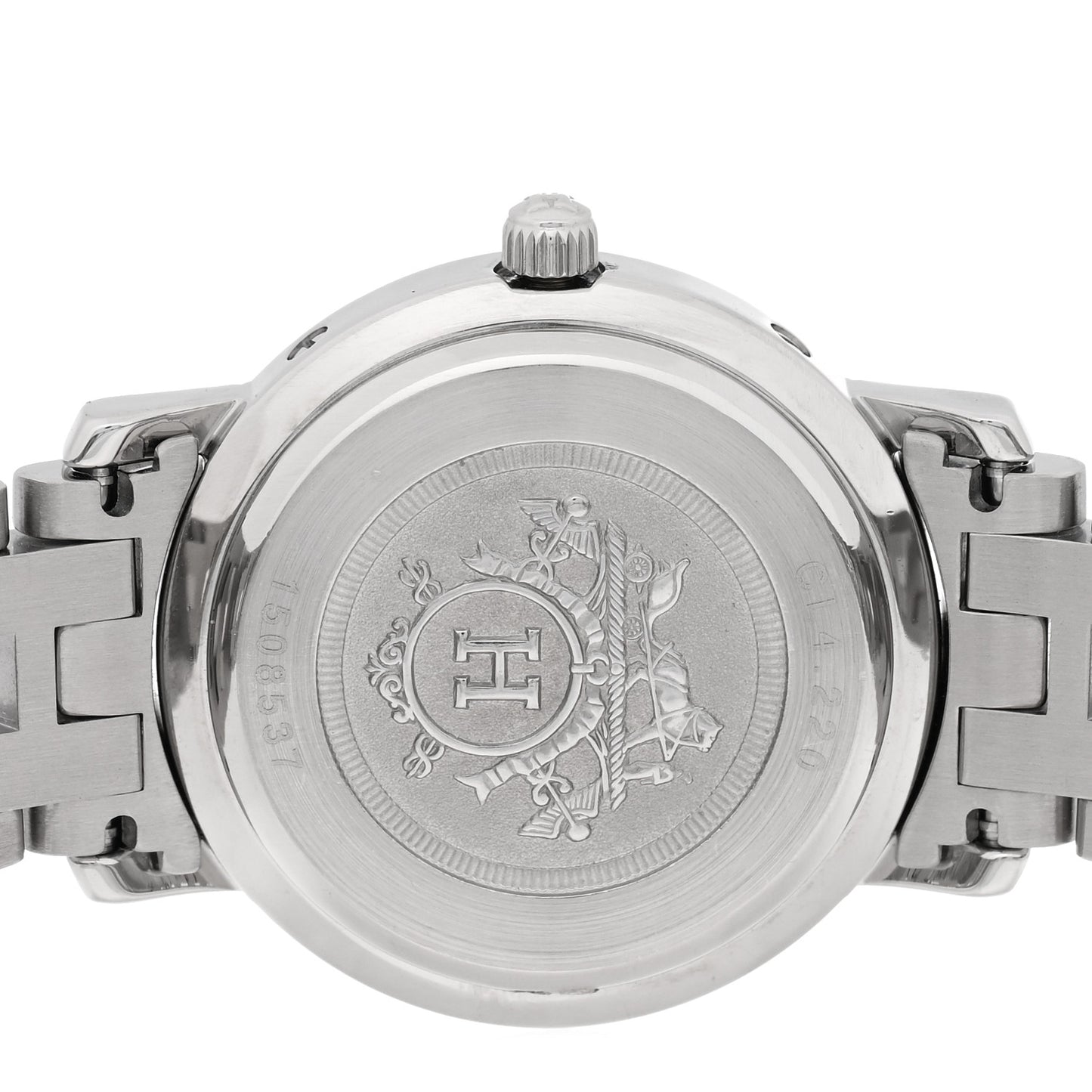 Stainless Steel 24mm Clipper Quartz Watch Gold