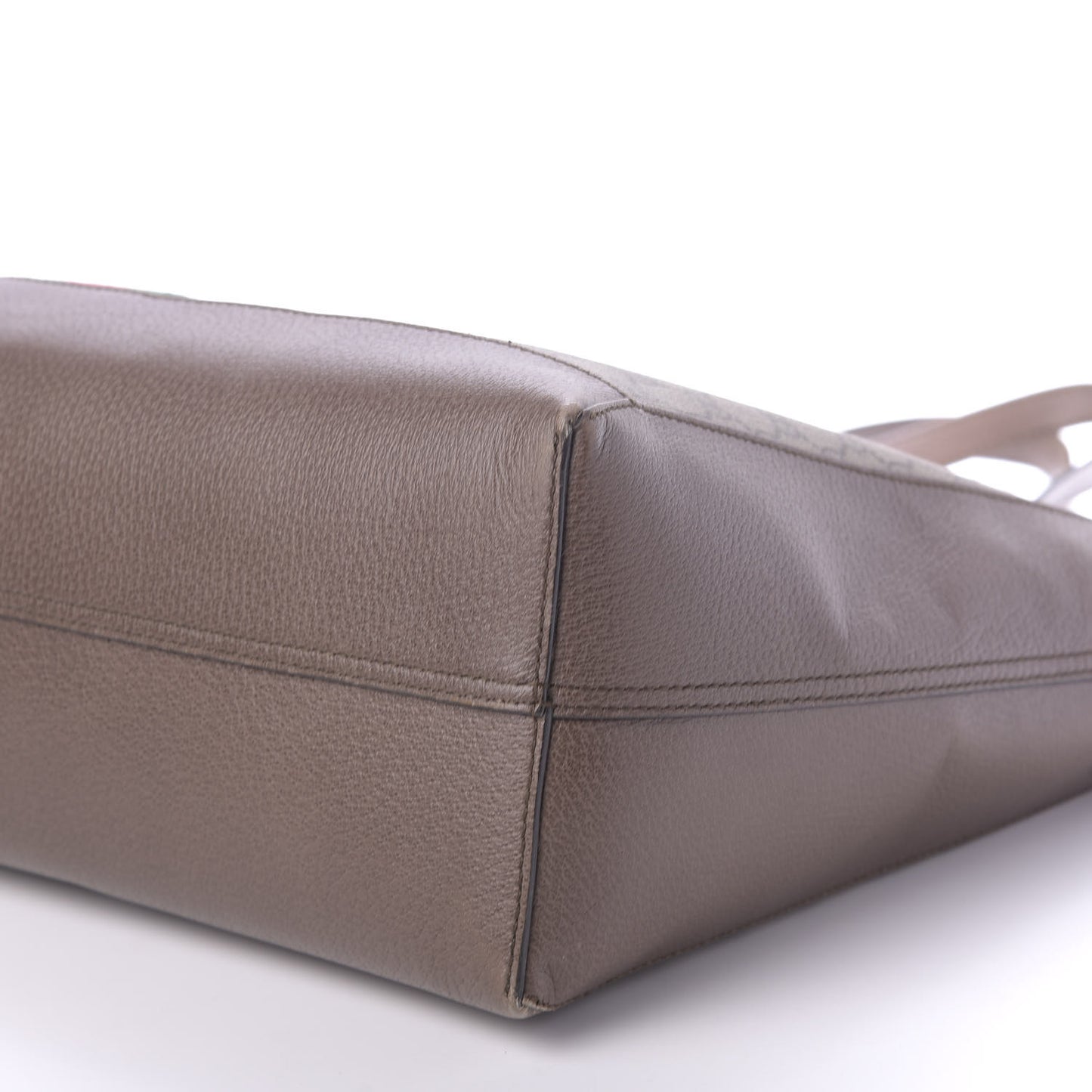 GG Supreme Monogram Web Large Ophidia Tote Brown